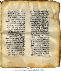 11th century Targum of the Hebrew Bible