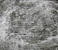 Bilingual inscription 
