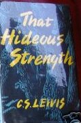 That Hideous Strength, First edition cover