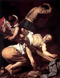 The Crucifixion of St. Peter by Caravaggio