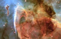 The Carina Nebula (NGC 3372) courtesy, NASA National Space Science Data Center