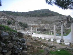 The Roman Theater at Ephesus