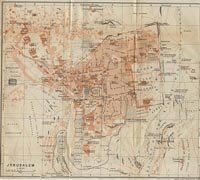 From Palestine and Syria. Handbook for Travellers by Karl Baedeker, 5th Edition, 1912.