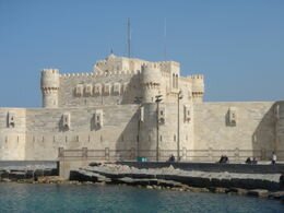 Qaitbay's Citadel, built in 1477 AD