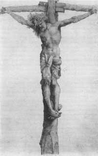 Crucifixion, Artist: Matthias GRÜNEWALD. Date: 1501-02