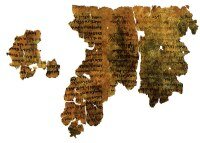 The Enoch Scroll, Hanokh, 4Q201, Parchment, Copied ca. 200-150 B.C.E., Courtesy of the Israel Antiquities Authority