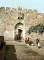 Jerusalem Stephanstor around 1900
